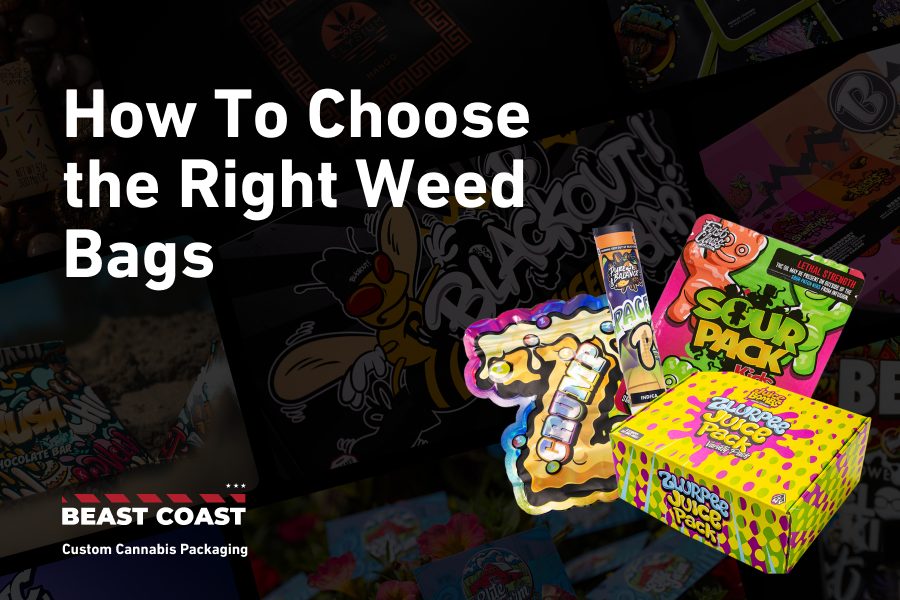 Custom weed packaging options